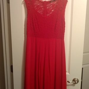 Red Evening Dress